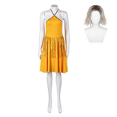 2024 Joker: Folie À Deux Harley Quinn gelb Kleid Cosplay Outfits